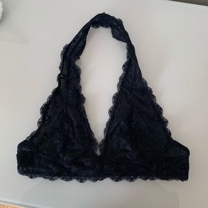 Free People Lace Halter Bralette size S